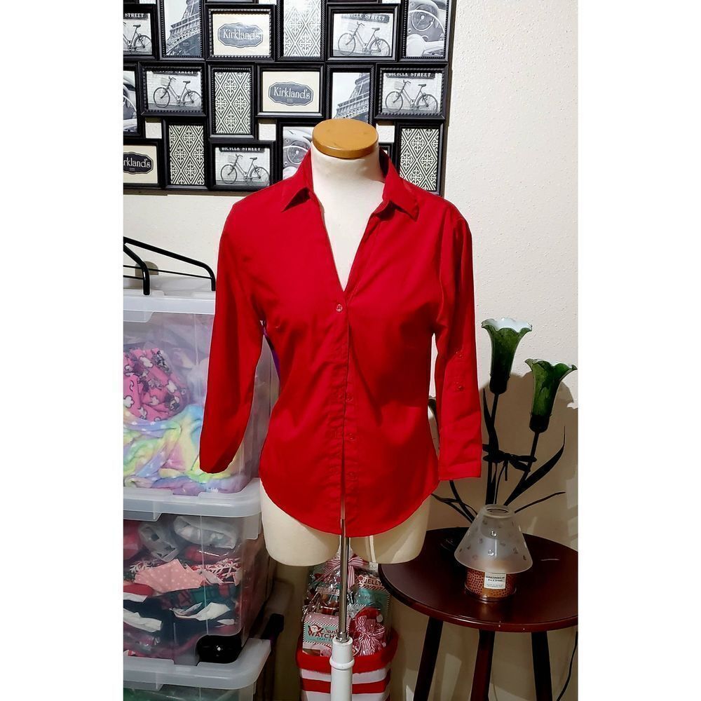 CHECK ME FIRST WOMENS BLOUSE